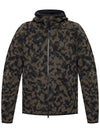 Tech Fleece AOP Camo Hooded Jacket Green - NIKE - BALAAN 1