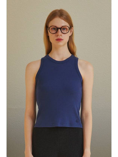 Wool ribbed sleeveless blue - FOR THE WEATHER - BALAAN 2