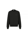 CD Icon Cotton Sweatshirt Black - DIOR - BALAAN 2