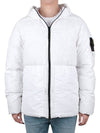 Naslan Light Watro Down Hooded Padding White - STONE ISLAND - BALAAN 2