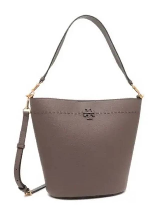 McGraw Logo Bucket Bag Grey - TORY BURCH - BALAAN 2