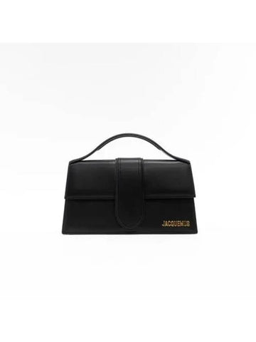 Jacquemus Le Grand Bambino Top Handle Shoulder Bag Black 21H213BA0073000 - JACQUEMUS - BALAAN 1