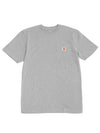 K87 Heather Gray Men s Short Sleeve T Shirt - CARHARTT - BALAAN 1