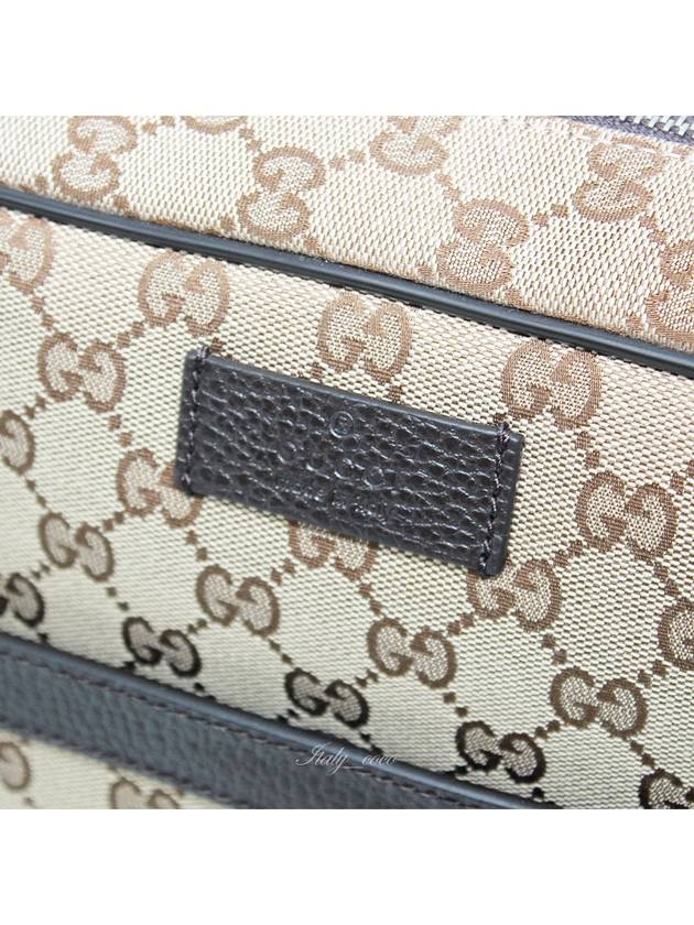 GG Monogram Canvas Messenger Bag Beige - GUCCI - BALAAN 8