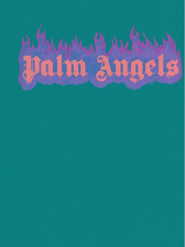 Palm Angels Short Sleeve T Shirt PMAA072F22JER0041001 Black - PALM ANGELS - BALAAN 4