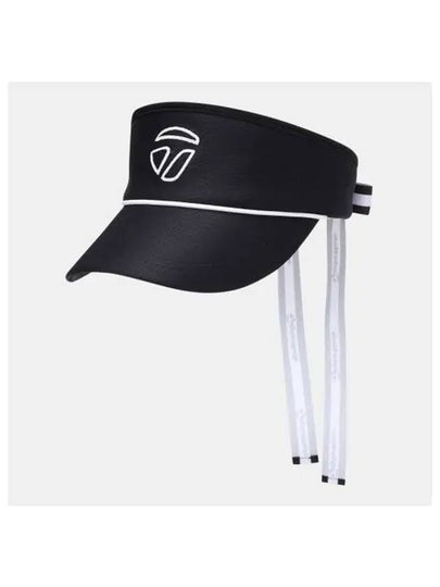 Women's Textured Pattern Ribbon Visor Black - TAYLORMADE - BALAAN 2