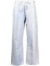 Third Cut Foil Coated Jeans Light Blue - OUR LEGACY - BALAAN 1