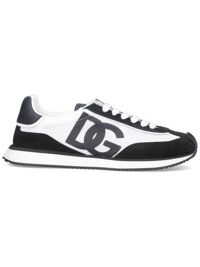 DG Logo Cushion Low Top Sneakers White Black - DOLCE&GABBANA - BALAAN 2