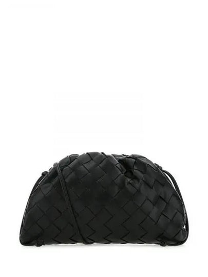 Intrecciato Mini Pouch Bag Black - BOTTEGA VENETA - BALAAN 2