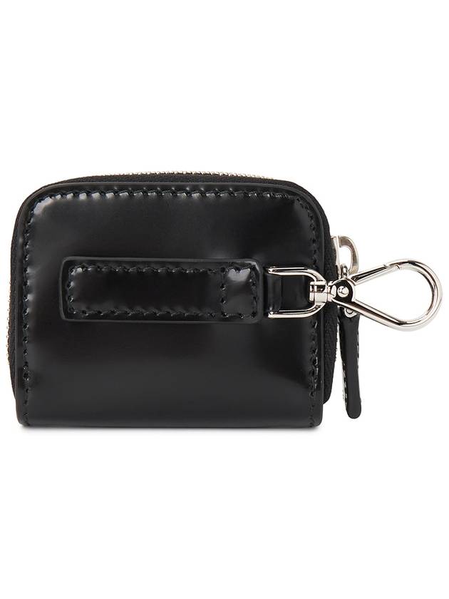 Re-Nylon Brushed Leather Shoulder Bag Black - PRADA - BALAAN 11