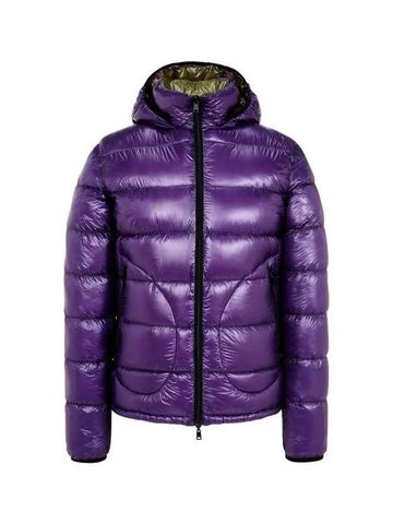 Men s Reversible Goose Down Padded Jacket Purple 271739 - HERNO - BALAAN 1