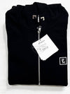 Men's Back Logo Cotton Zip-Up Hoodie Black - WOOYOUNGMI - BALAAN 5