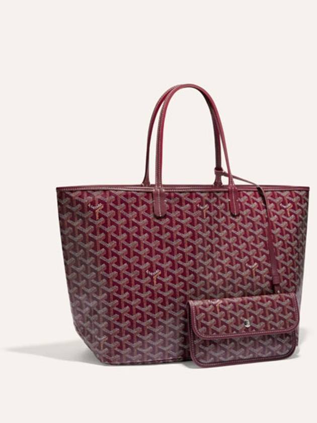 Saint-Louis PM Tote Bag Burgundy - GOYARD - BALAAN 2