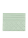 Intrecciato Leather Card Wallet Fresh Mint - BOTTEGA VENETA - BALAAN 2