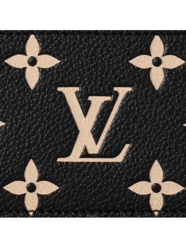 Monogram Empreinte Leather Card Wallet Black - LOUIS VUITTON - BALAAN 7