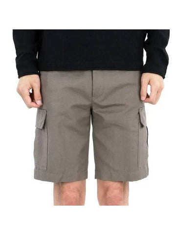 Straight Leg Cargo Shorts Brown - LORO PIANA - BALAAN 1