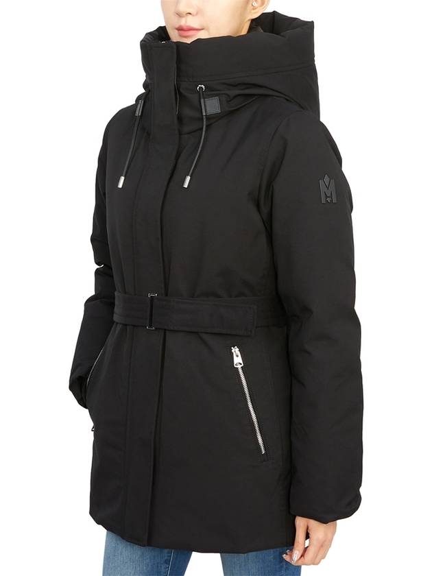 JENI NF BLACK Women s Hooded Padded Jumper Parka Semi Fit - MACKAGE - BALAAN 10