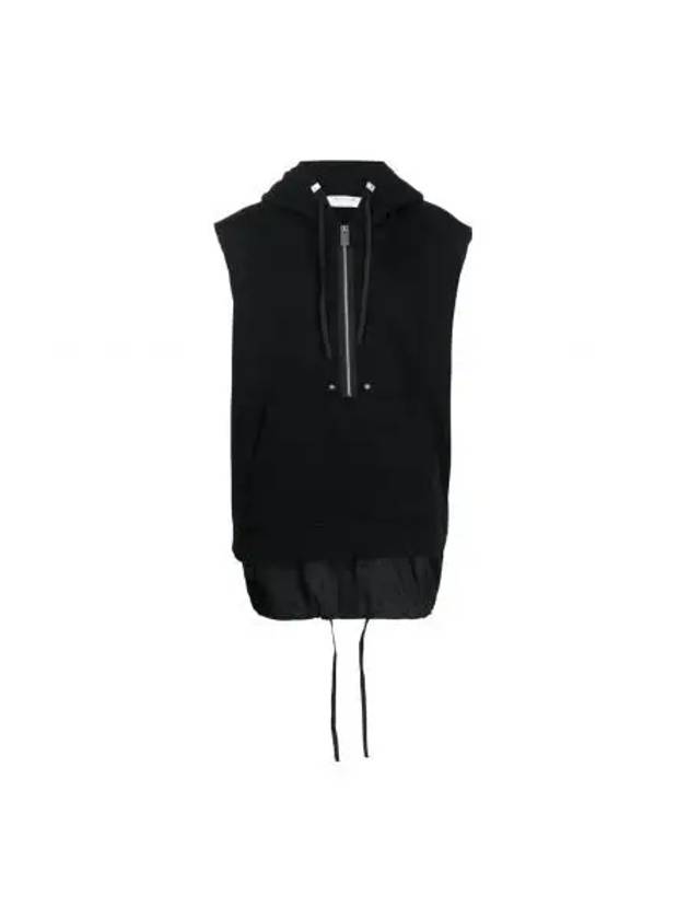 Half-Zip Hooded Vest Black - 1017 ALYX 9SM - BALAAN 2