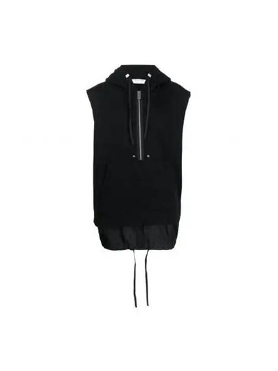 Half-Zip Hooded Vest Black - 1017 ALYX 9SM - BALAAN 2