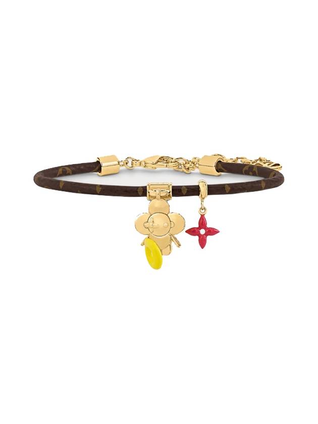 Vivienne Pool Bracelet Gold Brown - LOUIS VUITTON - BALAAN 2