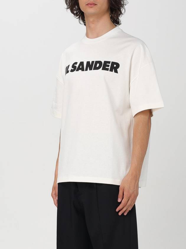 T-shirt di cotone con logo Jil Sander - JIL SANDER - BALAAN 4