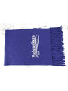 Wave logo wool muffler blue - BALENCIAGA - BALAAN 2