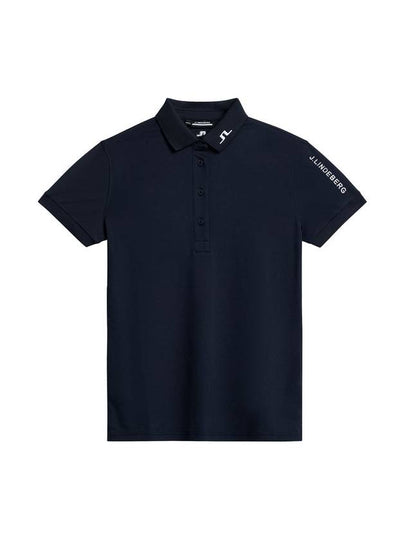 Women's Tour Tech Golf Polo Navy - J.LINDEBERG - BALAAN 2