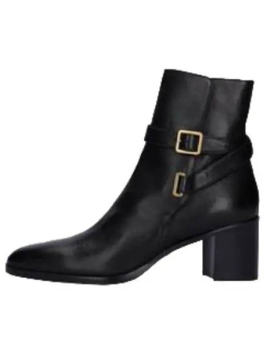 Dorina buckle strap ankle boots black - SAINT LAURENT - BALAAN 1