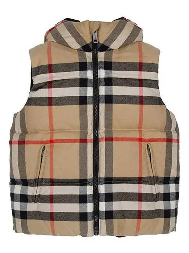 Kids Vest 8069350 Check - BURBERRY - BALAAN 2