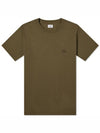 30/1 Jersey Goggle Short Sleeve T-Shirt Green - CP COMPANY - BALAAN 2