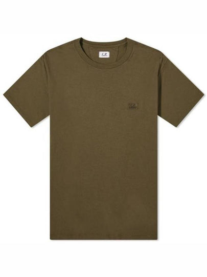 30/1 Jersey Goggle Short Sleeve T-Shirt Green - CP COMPANY - BALAAN 2