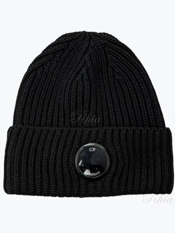 17C Mac 272A 005509A 888 Lens Wappen Wool Beanie - CP COMPANY - BALAAN 1