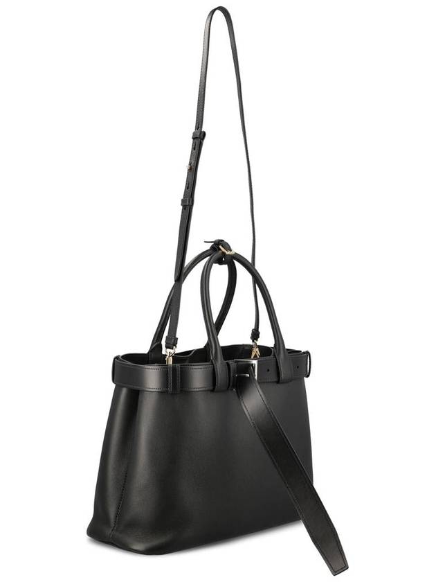 Buckle Large Tote Bag Black - PRADA - BALAAN 4