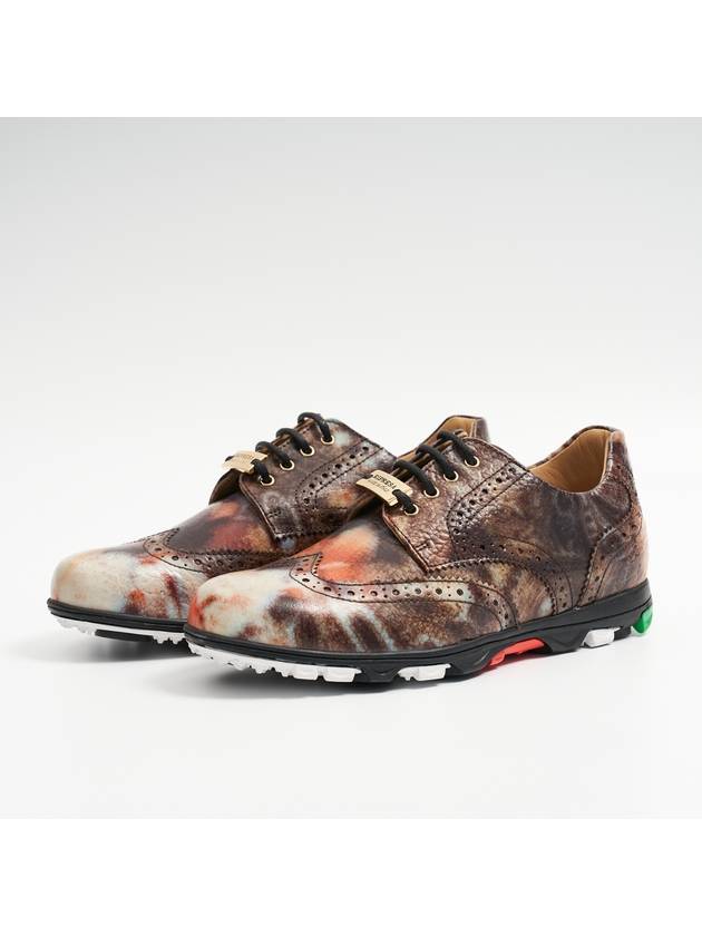 GOLF SHOES BROWN TIGER - RIPRESA - BALAAN 1