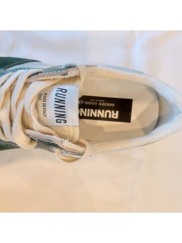 Running Sole Low Top Sneakers Green - GOLDEN GOOSE - BALAAN 8