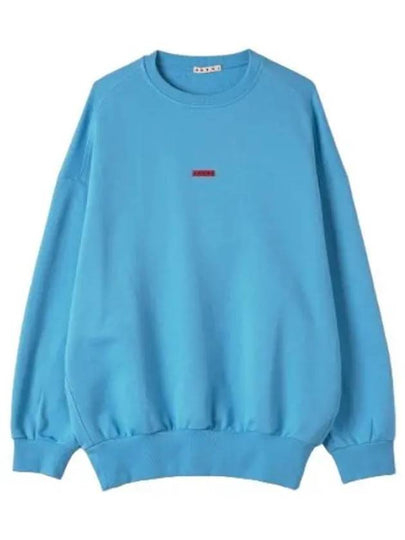 Women s Logo Patch Sweatshirt Blue - MARNI - BALAAN 2