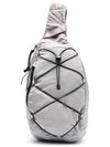 Nylon B Sling Bag Grey - CP COMPANY - BALAAN 1