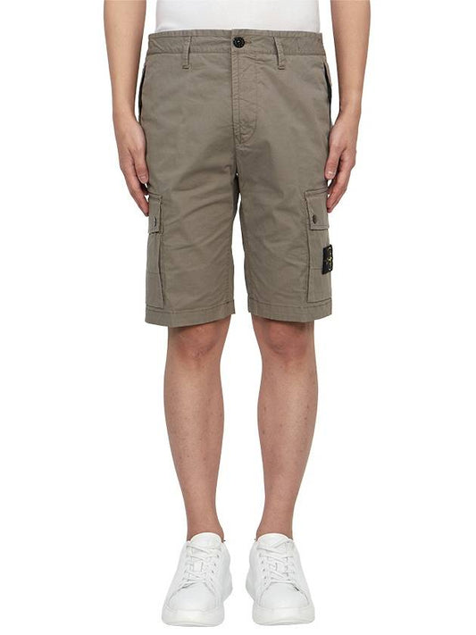 Compass Badge Cargo Shorts 8015L1110 - STONE ISLAND - BALAAN 2