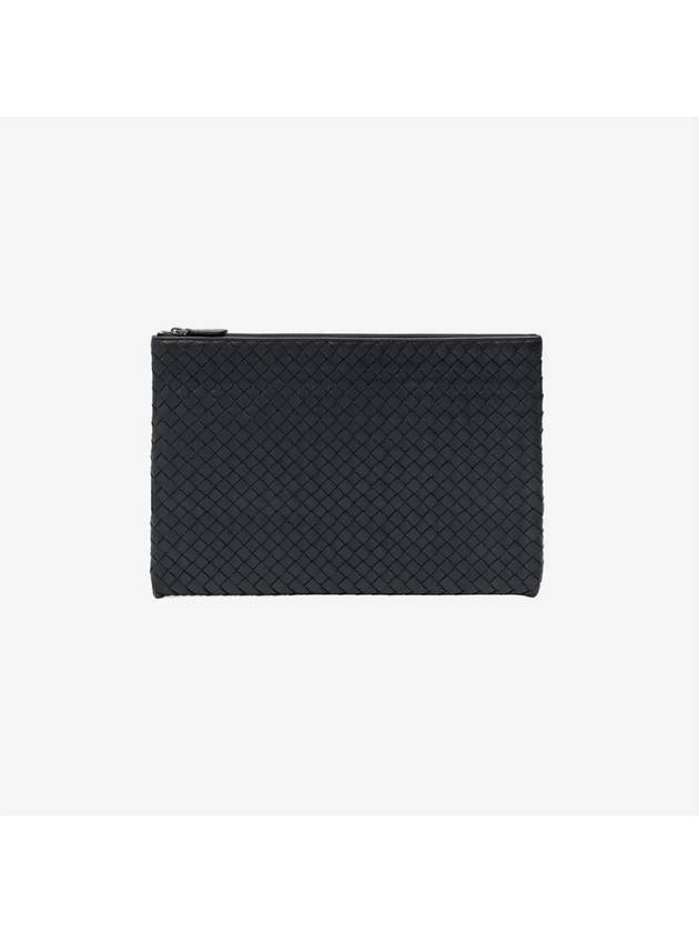 Bottega Veneta Document Case Black - BOTTEGA VENETA - BALAAN 3