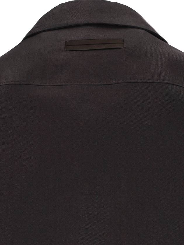 ZEGNA Shirts Brown - ERMENEGILDO ZEGNA - BALAAN 4