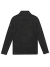 Deformed high neck long sleeve shirt LF9200XQ BLACK - BLACK&WHITE - BALAAN 2