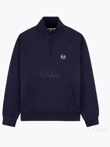 24 Mezza Half Zip up STS24M50786 Maritime Blue - SERGIO TACCHINI - BALAAN 1