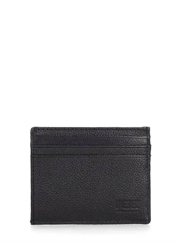 Johnny D Logo Card Wallet Black - DIESEL - BALAAN 3