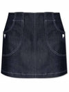 Women's Samantha A-Line Skirt Navy - A.P.C. - BALAAN 2