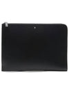 Meisterstuck Zipper Clutch Bag Black - MONTBLANC - BALAAN 2