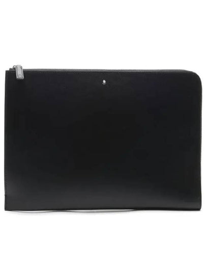 Meisterstuck Zipper Clutch Bag Black - MONTBLANC - BALAAN 2