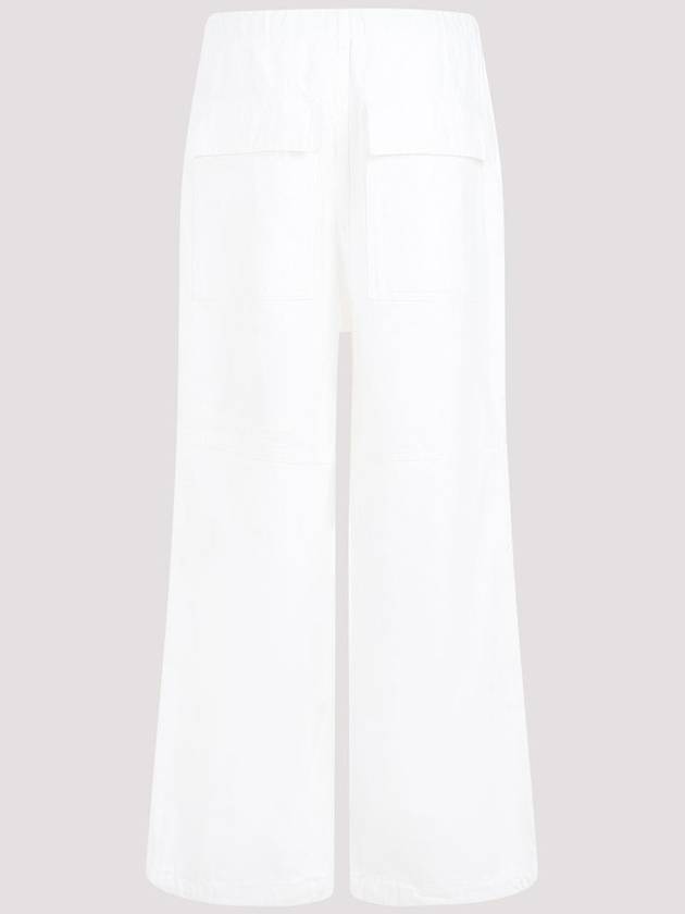 Cargo Pants J21KA0178 J46463 102 PORCELAIN - JIL SANDER - BALAAN 2