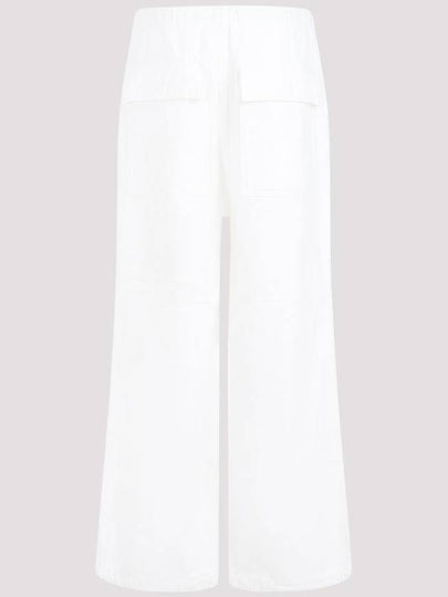 Cargo Pants J21KA0178 J46463 102 PORCELAIN - JIL SANDER - BALAAN 2