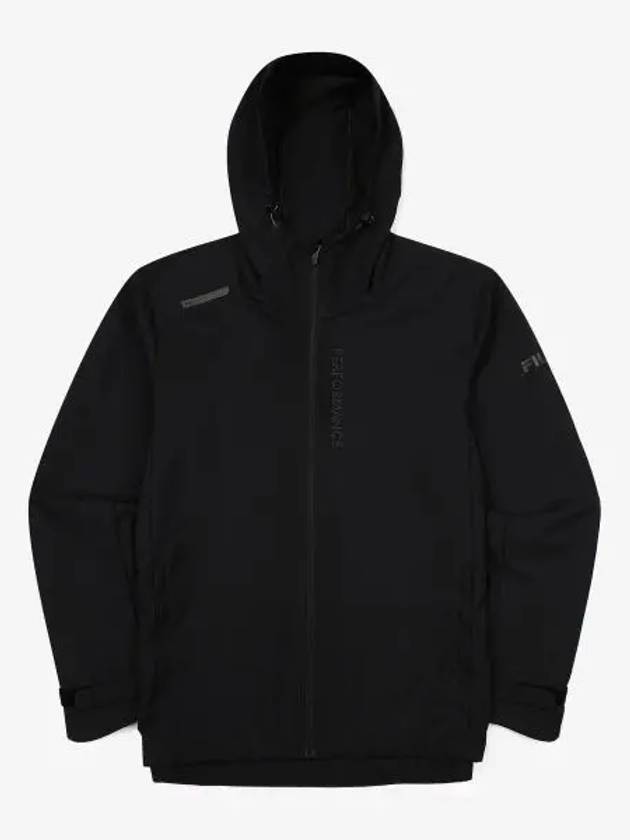 Stretch technical cut hood windbreaker FS2JKG1203MBLK - FILA - BALAAN 1