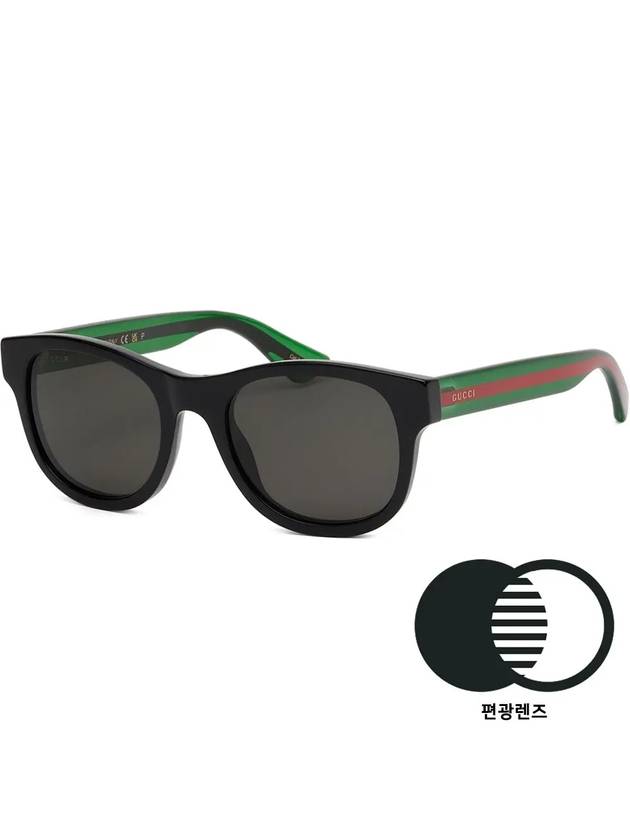 Eyewear Square Sunglasses Black - GUCCI - BALAAN 7